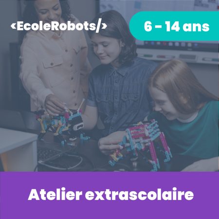 Stage vacances Code en bois 6 à 8 ans
